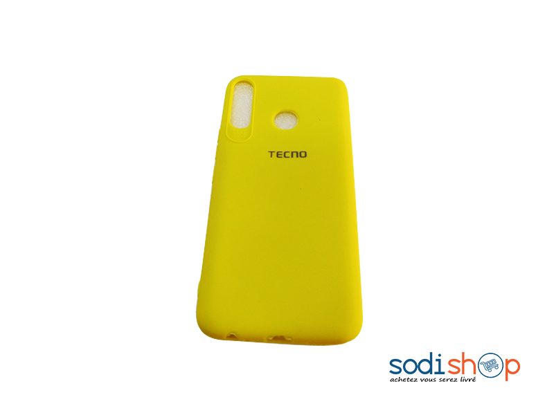 Pochette Pour Smarphone Tecno C7- Coque de Protection Jaune YA00129