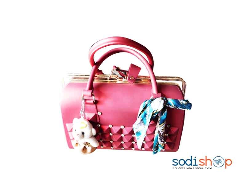 Mini Sac à Main Joli Design - Couleur Rose Pour Femme SK0003