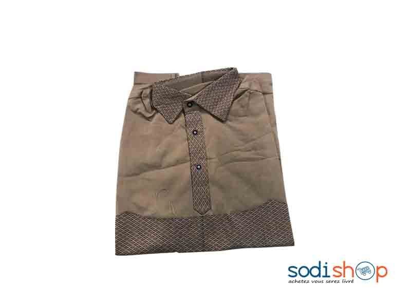 Chemise Homme Col Classique Manche Courte XL MKS00133