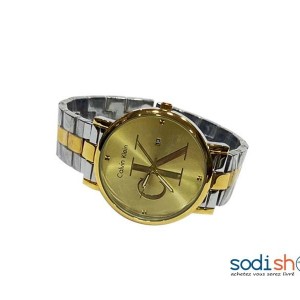Montre Calvin Klein Couleur Doré Afficheur de Date DI0026
