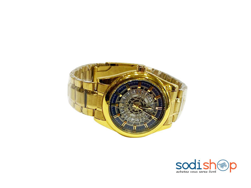 Montre Femme Rolex Couleur Doré en Acier DI0026