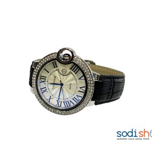 Montre Homme Cartier en Cuir Synthétique DI0026