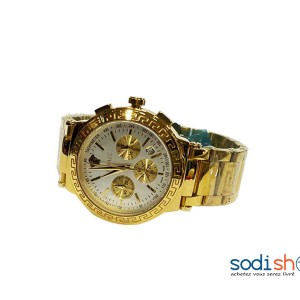 Montre Homme Versace Couleur Doré Boitier en Acier DI0026