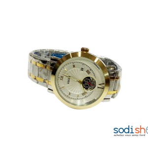 Montre Homme en Acier Argenté et Doré Marque Fosil DI0026