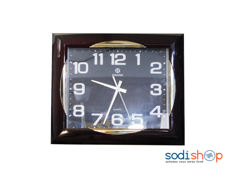 Montre Horloge Murale Forme Carrée Pour Maison et Bureau AL0055