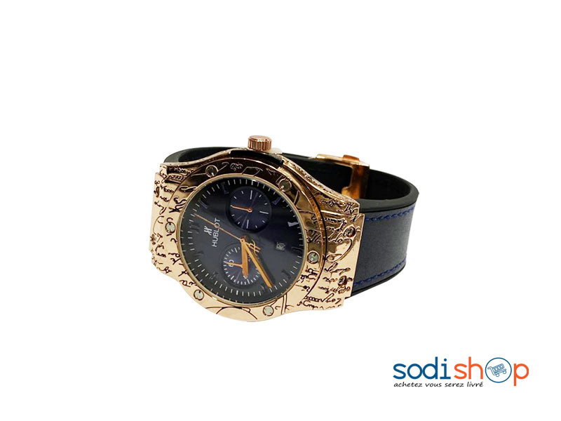 Montre Hublot Pour Homme Couleur Noir DI0026