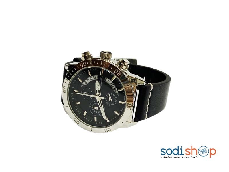 Montre Pour Homme Bracelet en Cuir Synthétique DI0026