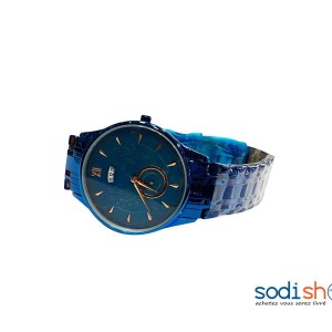 Montre Pour Homme et Femme en Acier Couleur Bleu DI0026