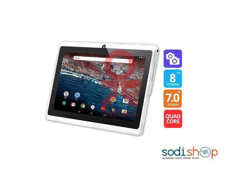 Tablette Éducative EasyFun ET02 - KidsTab Ultra Performante Double Camera 8Go Pour Enfant MA0016