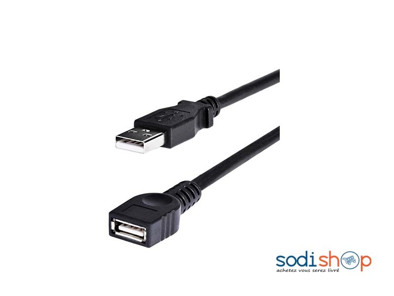 Câble USB 2.0 Mâle Vers Femelle - Cordon d’Extension 15 Mètres MM00137
