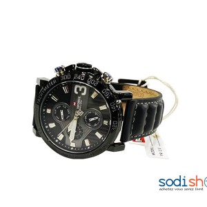 Montre Naviforce - Indicateur de Date Résistant à l’Eau Couleur Noir DI0026
