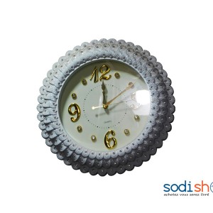 Horloge Murale à Quartz Analogique - Joli Design 25Cm AL0055