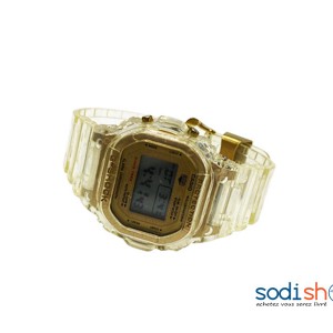 Montre Casio Cadran Digital G-Shock - Bracelet Transparent DI0026