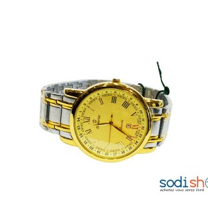 Montre Classique Pour Homme Superior - Couleur Or et Argent Haute Qualité DI0026
