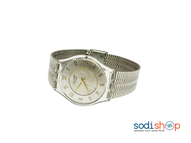 Montre Swatch Swiss - Couleur Blanc Haute Qualité Pour Homme DI0026