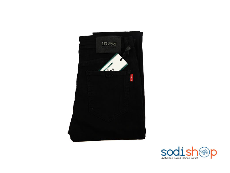 Jean Hugo Boss Pantalon Noir - Haute Qualité Pour Homme ZM0090