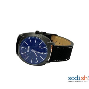 Montre SKMEI Couleur Noir et Bleu - Indicateur de Date Pour Homme DI0026