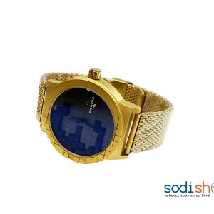 Spécial One Montre Homme - Haute Qualité Cadran Analogique Couleur Or et Bleu DI0026