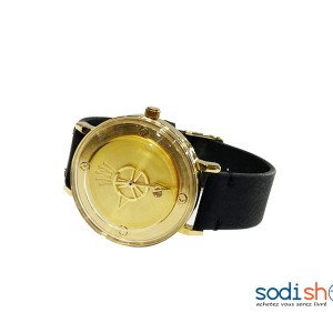Montre Rolex - Cadran Analogique Haute Qualité Noir et Or Pour Homme DI0026