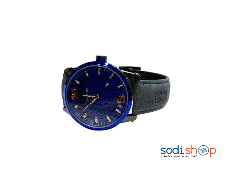 Montre Classique Montblanc - Pour Homme Noir et Bleu DI0026