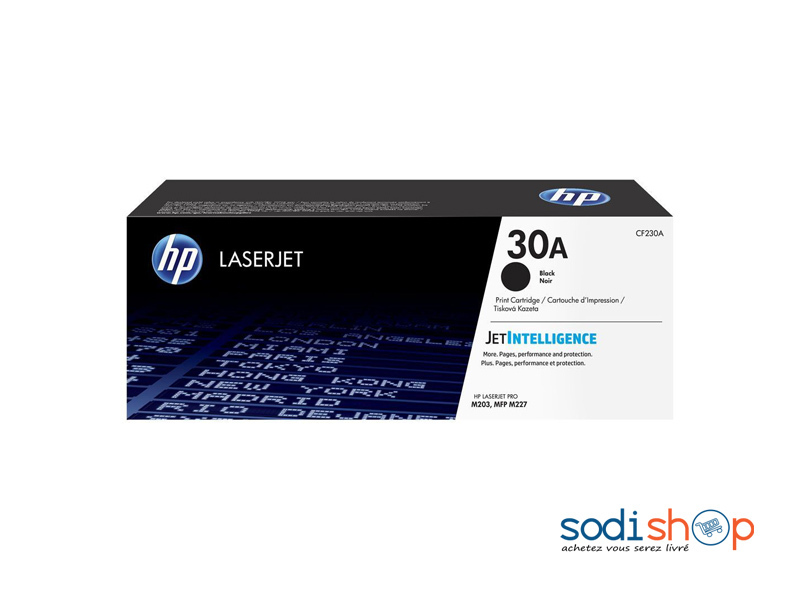 Cartouche d’Encre HP 30A Toner LaserJet Couleur Noir MM00137