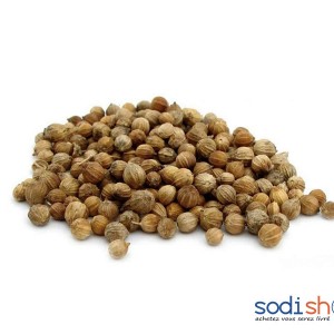 Graines de Coriandre Entière 1Kg Assaisonnement Naturel Épice - Santé et Cuisine en Sachet LE00142