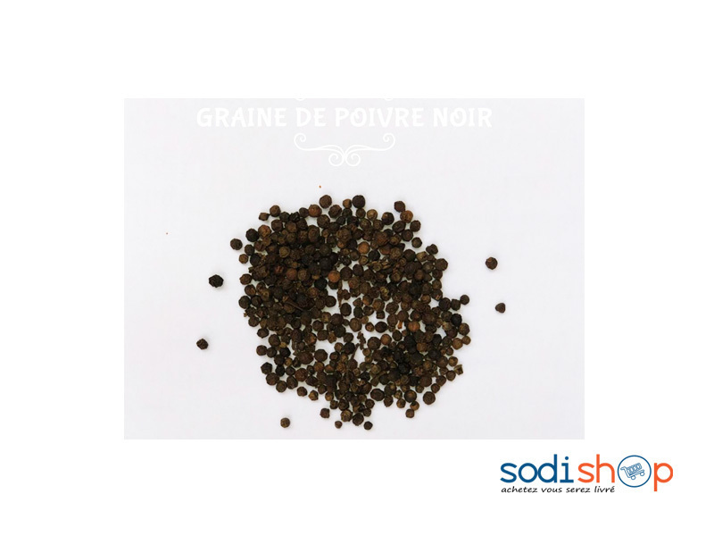 Graines de Poivre Noir Condiment et Epice 150g LE00142