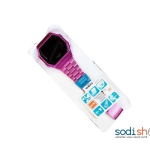 Montre Casio en Acier Inoxydable Couleur Rose - MP00145