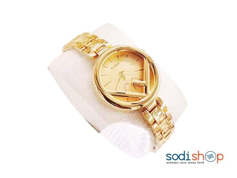 Montre Pour Femme En Acier Inoxydable Couleur Doré - MP00145