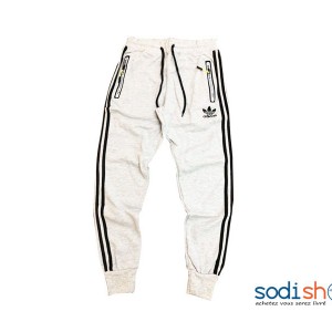 Pantalon Jogging Adidas Couleur Gris et Noir BK0096