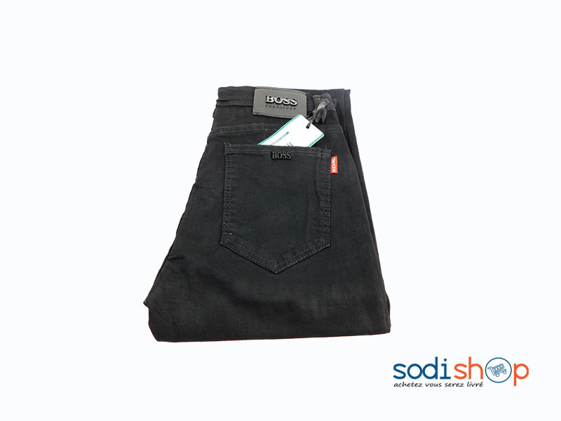 Pantalon en Jeans Pour Homme Boss Couleur Noir ZM0090