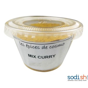 Petit Pot de Mix Curry  Epice de Cosmo en Poudre  CE00146