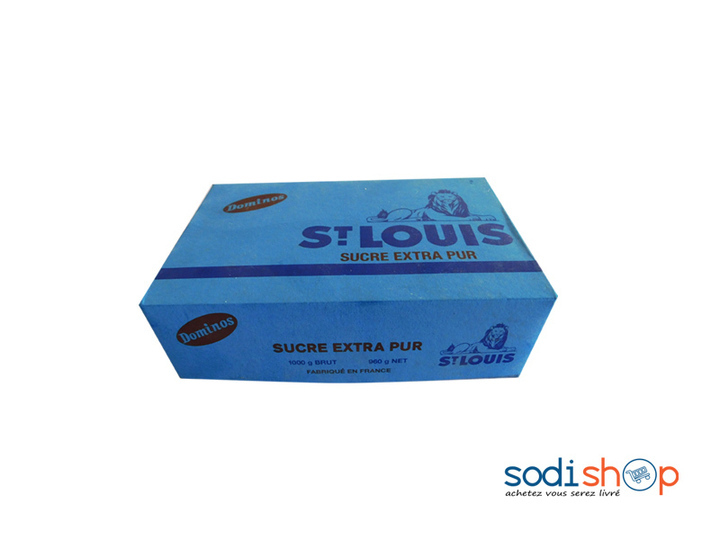 Sucre Blanc en Carreaux St louis Dominos 900g KF00116