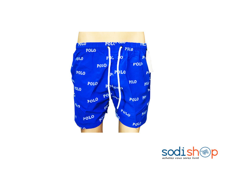 Short Polo Confort Optimal - Culotte Bleu Pour Homme BK0096