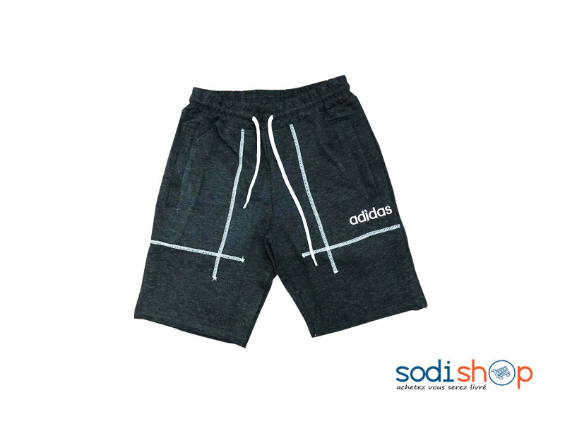 Adidas Short Pour Homme - Confort Optimal Culotte Couleur Bitume BK0096