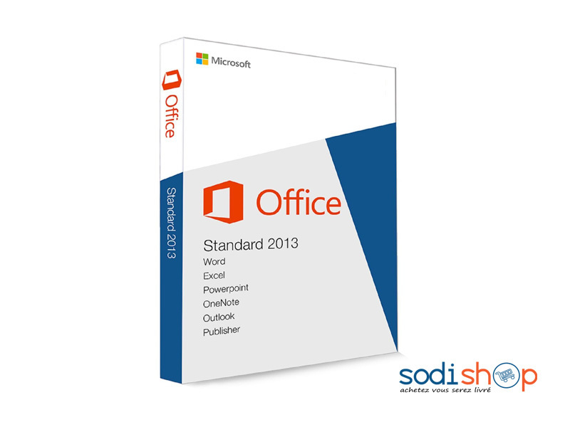 Licence Microsoft Office Standard 2013 - Logiciel de Bureau IF00144