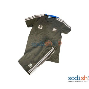 Ensemble Maillot Complet Adidas Couleur Verte AY00145