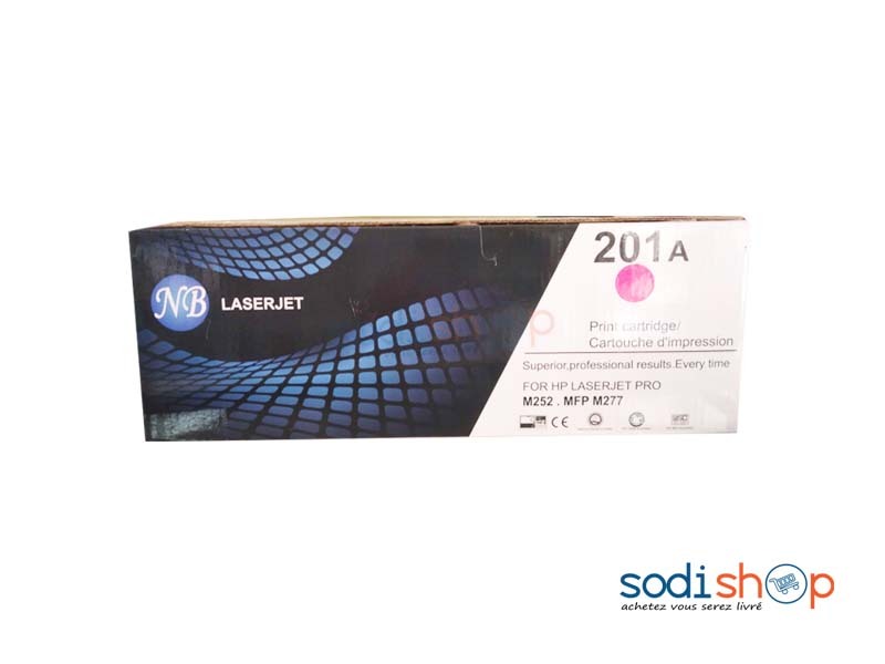 Cartouche de Toner NB 201a Rouge - Laserjet Pour Imprimante HP Multifonction ST00147