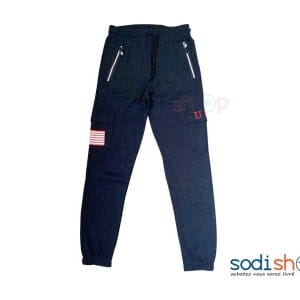 Pantalon Jogging - Coton Couleur Noir BK0096