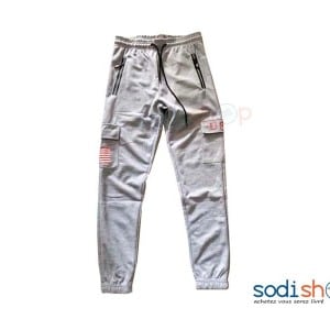 Pantalon Jogging - Coton Couleur Blanc BK0096