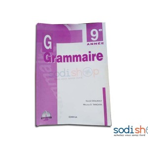 Livre de Grammaire 9ème Année - Collection Djoliba YC00149