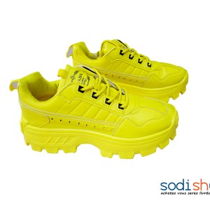 Chaussure Basket Prada Pour Homme Couleur Verte MS0076