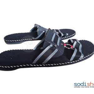 Chaussure Sandale Pour Homme Couleur Noir MS0076