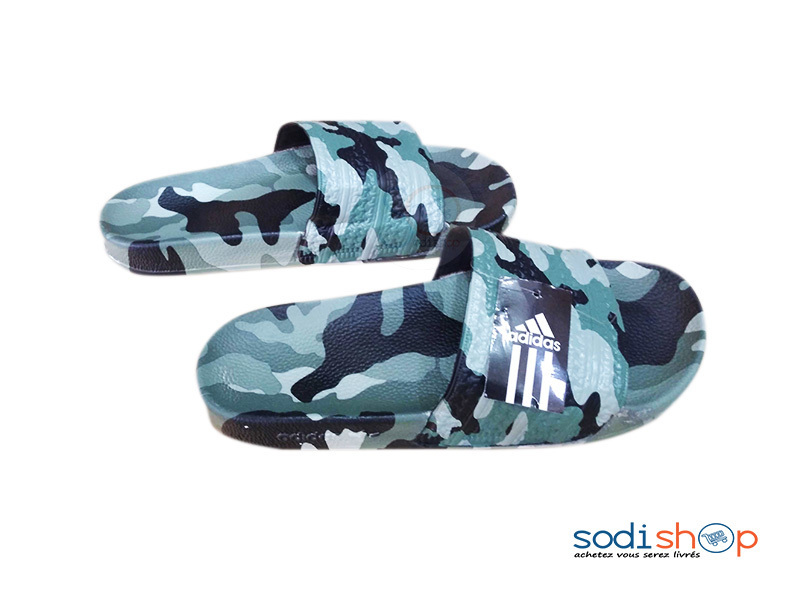 Chaussure Sandale Pour Homme en Caoutchouc Adidas design Militaire MS0076