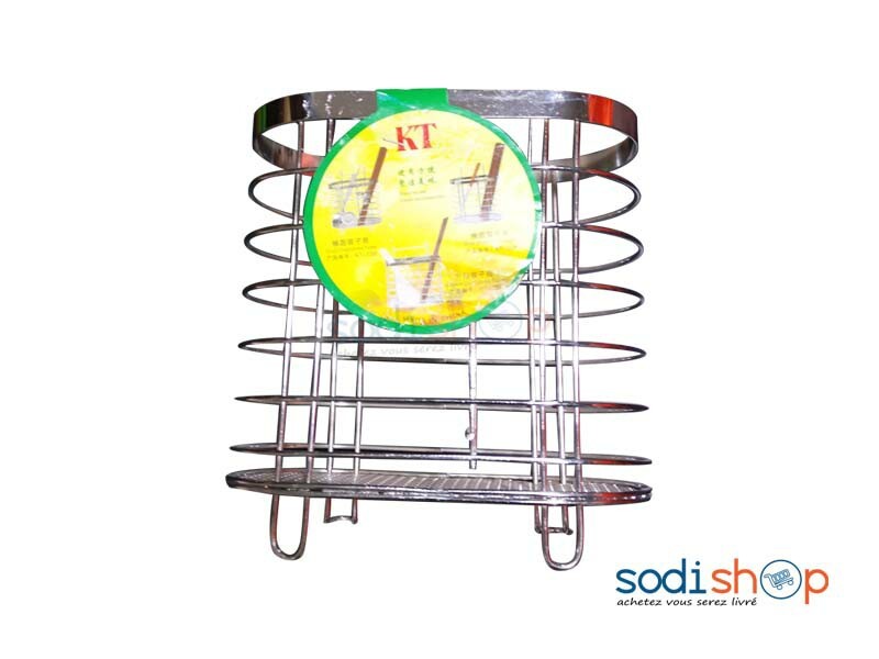 Panier de Rangement Cuillères et Fourchette en Acier Inoxydable LB0060