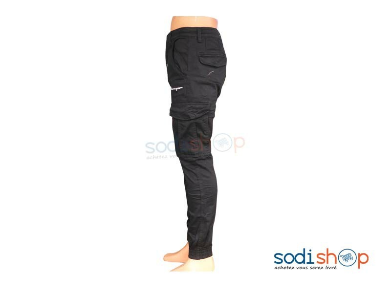 Pantalon Jogging Suprême Couleur Noir Pour Homme BK0096 – Image 2