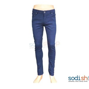 Pantalon en Jeans Slim Pour Homme Couleur Bleu Marine BK0096