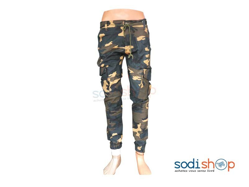 Pantalon Jogging Style Militaire Pour Homme BK0096