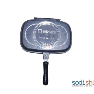 Poêle à Grille Double Face Marque Dessini 36 cm LB0060