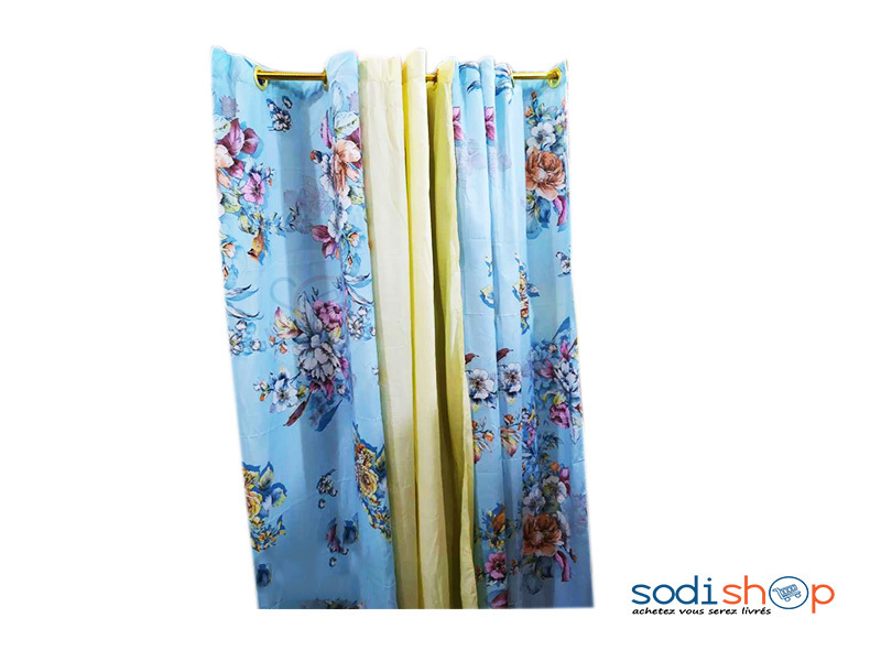 Rideaux de Décoration Pour maison et Bureau 3 Pièces MKS00133
